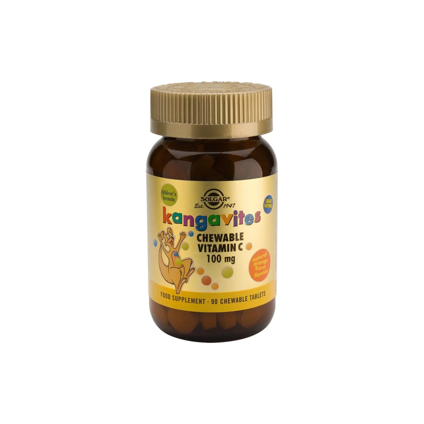 SOLGAR KANGAVITES VITAMIN C ORANGE - Solgar | Energize Health