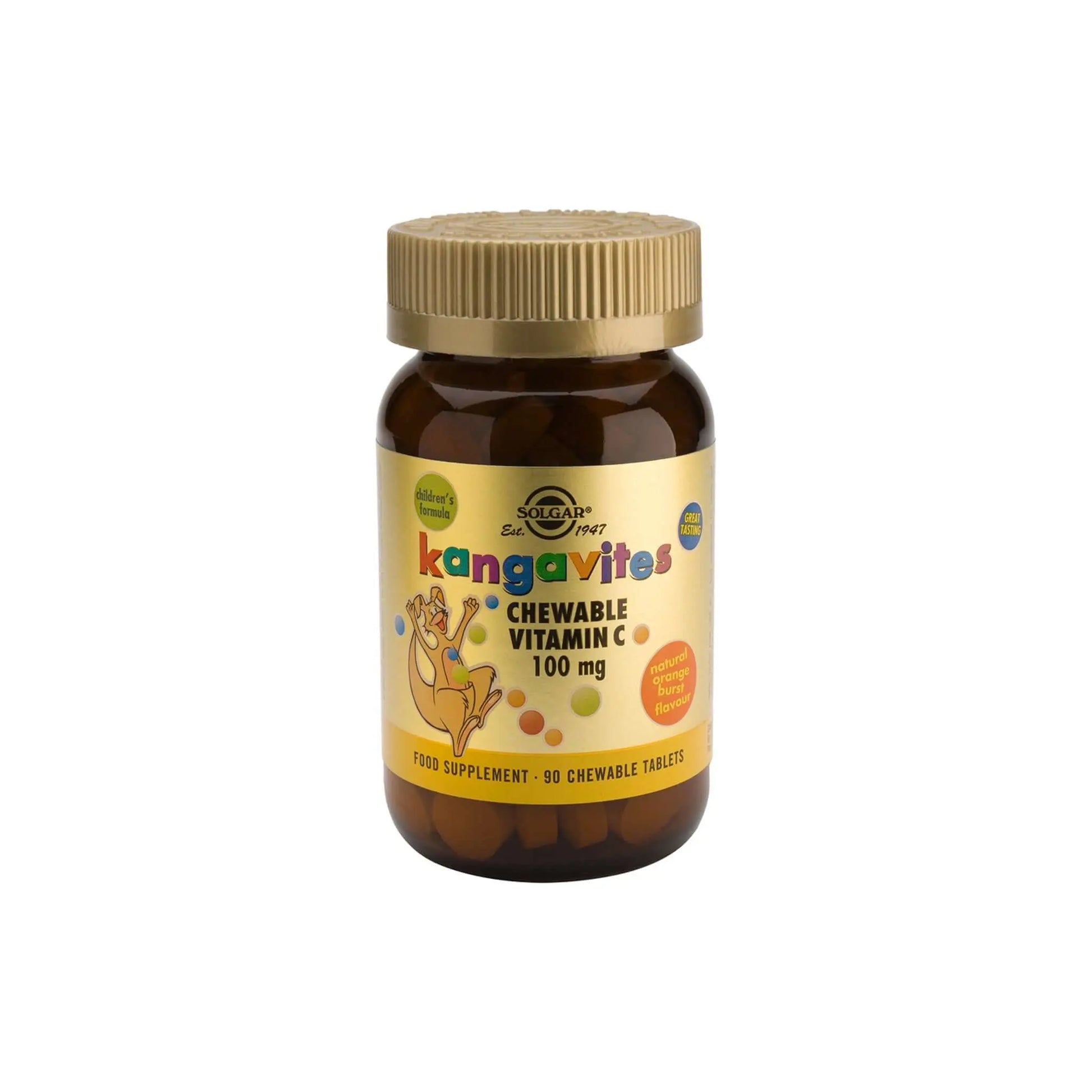SOLGAR KANGAVITES VITAMIN C ORANGE - Solgar | Energize Health