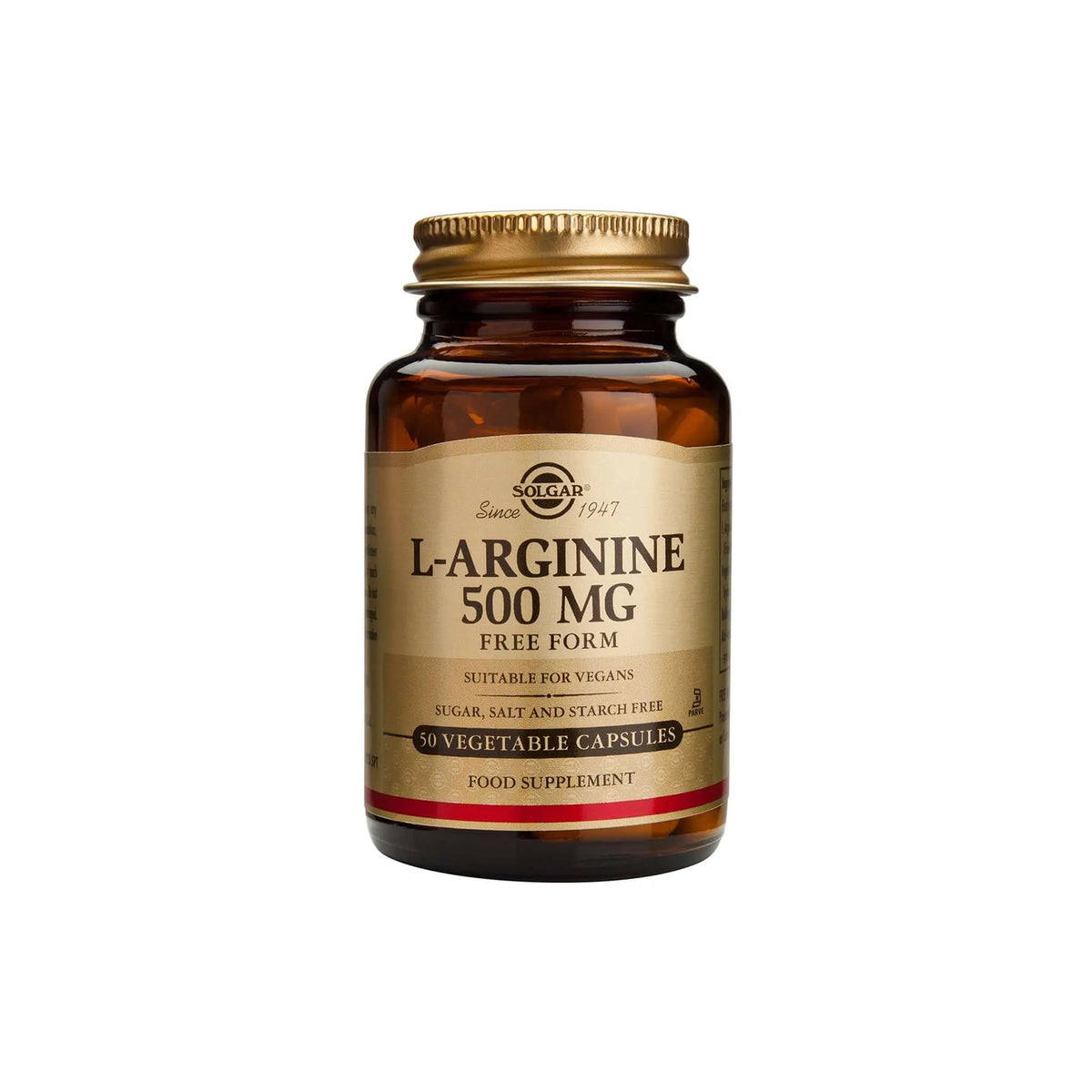 SOLGAR L-ARGININE 500MG - Solgar | Energize Health