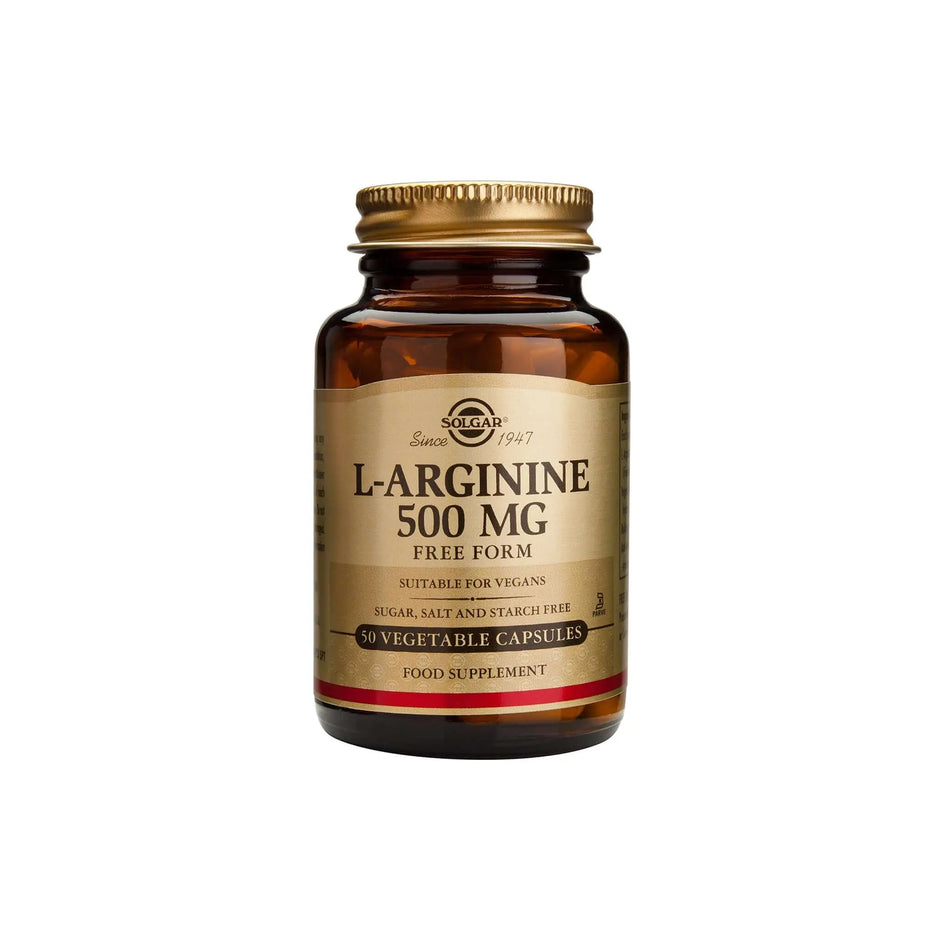 SOLGAR L-ARGININE 500MG - Solgar | Energize Health