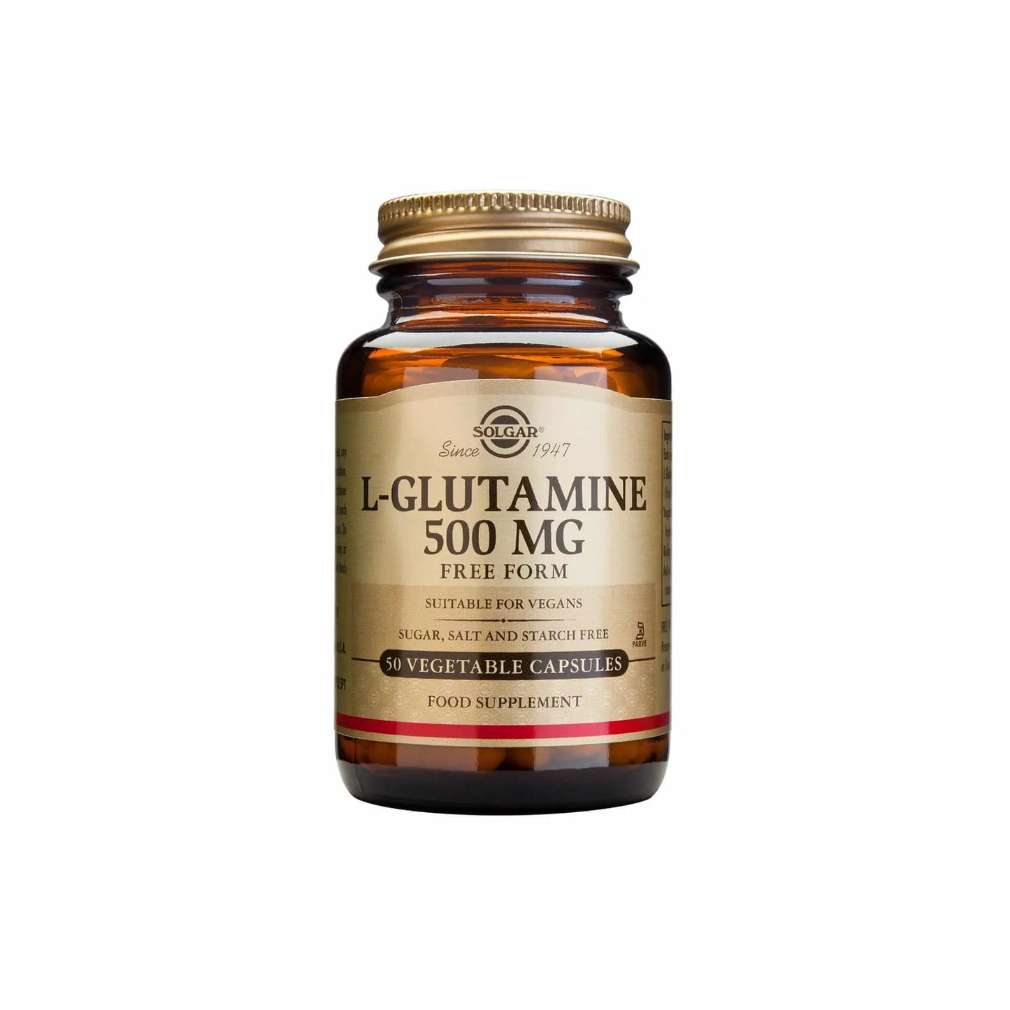 SOLGAR L-GLUTAMINE 500MG - Solgar | Energize Health
