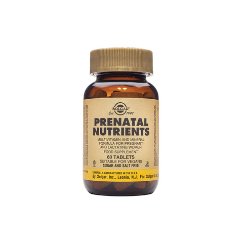 SOLGAR PRENATAL NUTRIENTS - Solgar | Energize Health