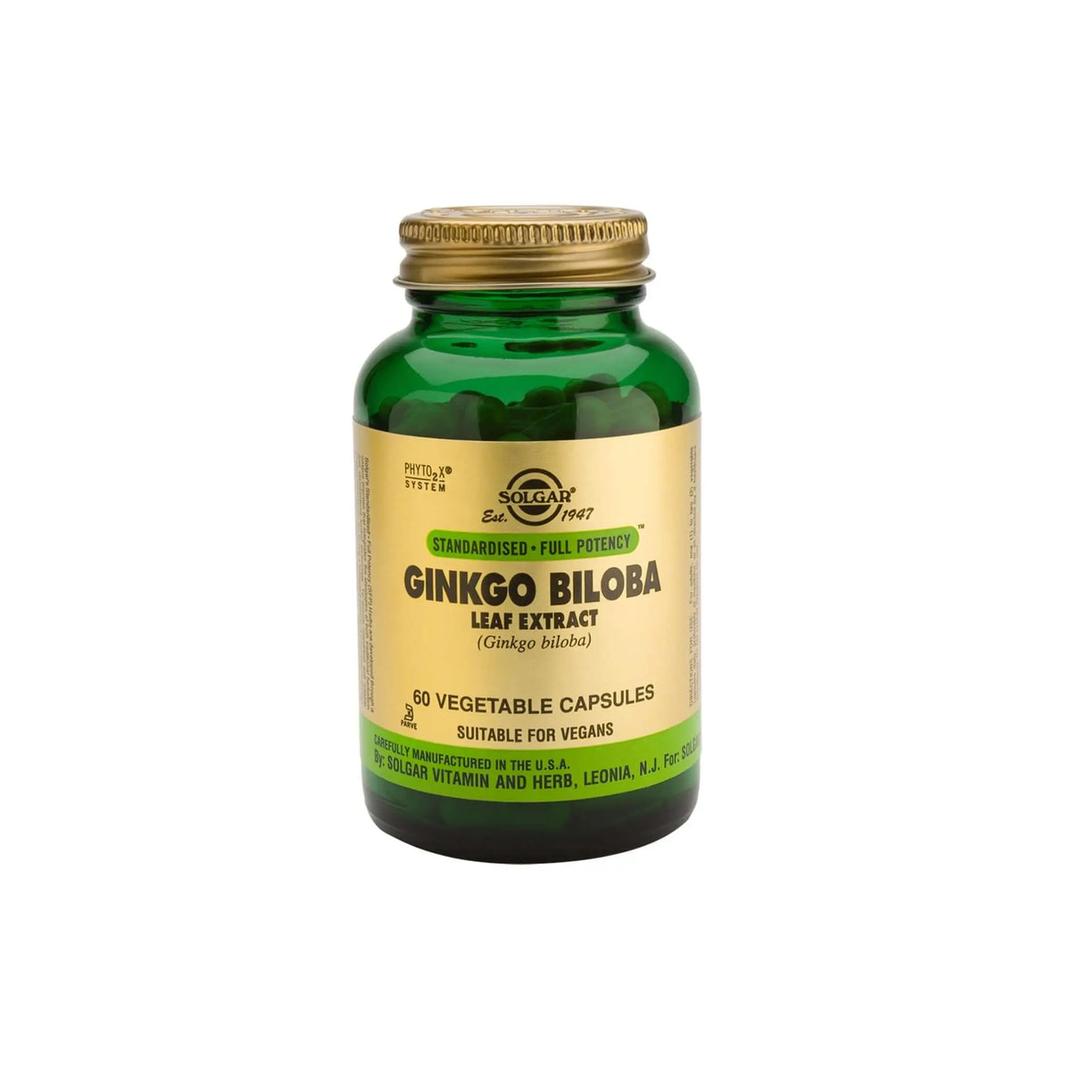 SOLGAR GINKGO BILOBA - Solgar | Energize Health