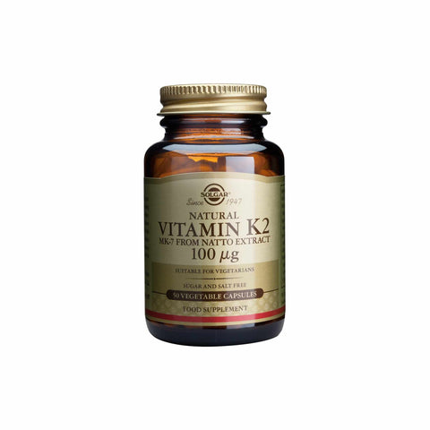 SOLGAR VITAMIN K2 100MCG VEG - Solgar | Energize Health