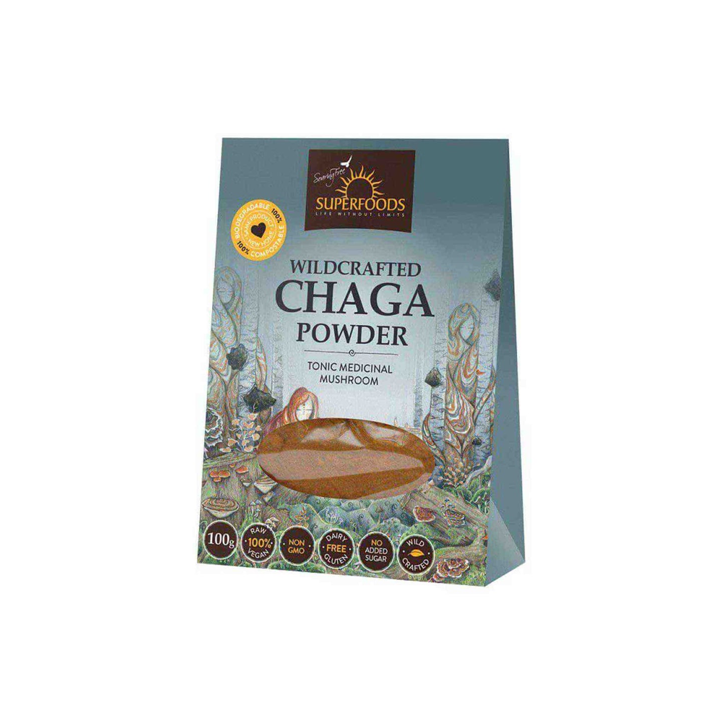 Superfoods Organic Chaga Mushroom Powder Superfoods
