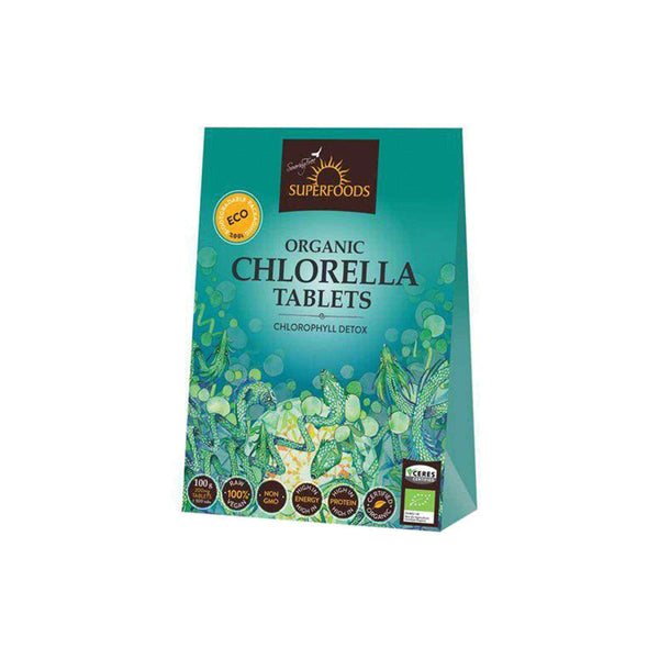 Superfoods Organic Chlorella Tablets