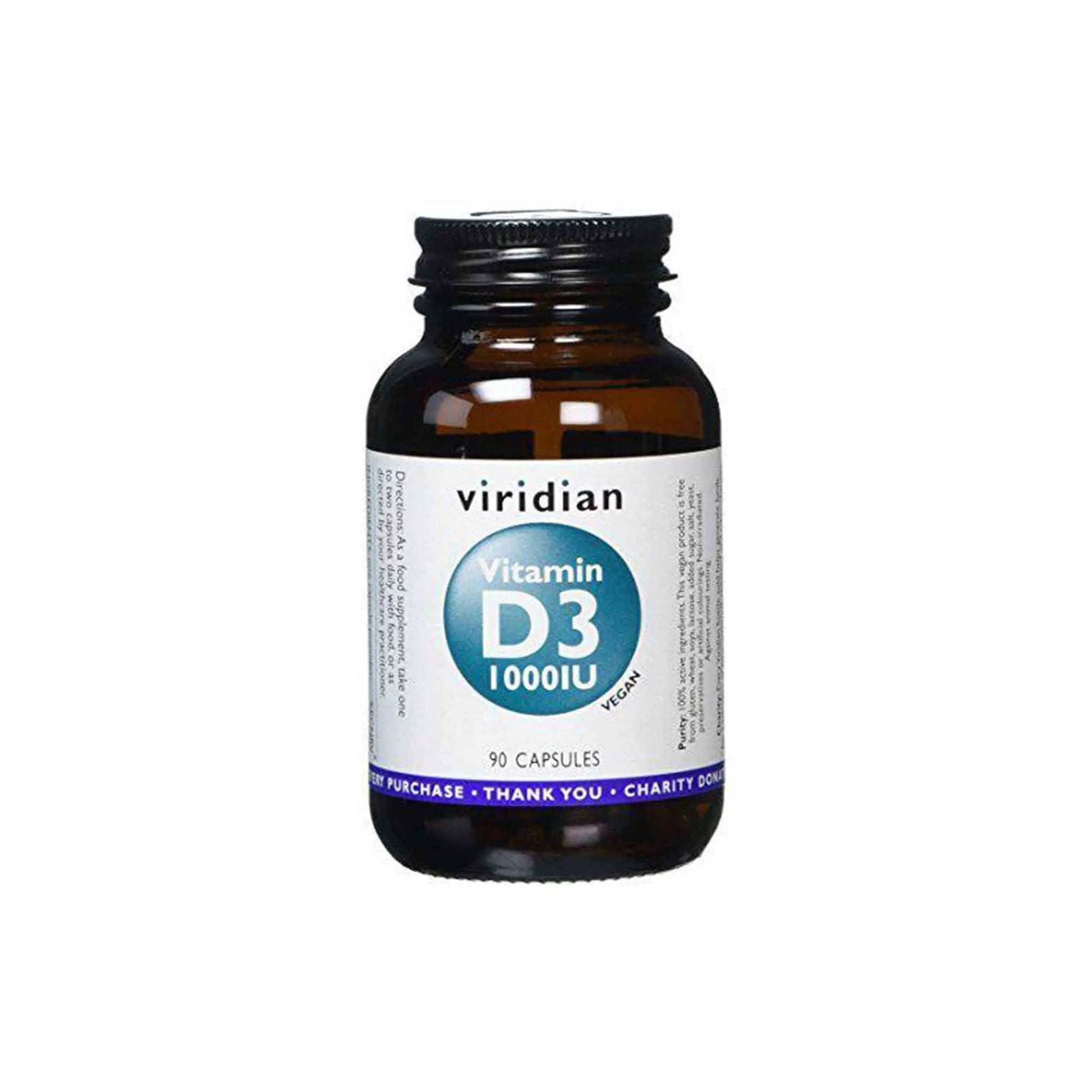 Viridian D3 1000iu Viridian