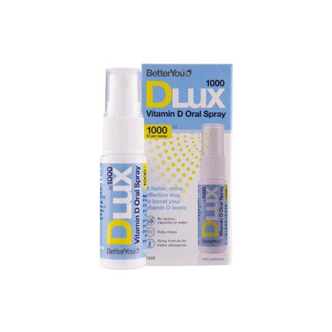 BETTER YOU DLUX VIT D3 ORAL SPRAY 1000IU - BetterYou | Energize Health