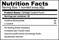 Carnage Creatine Punch Carnage