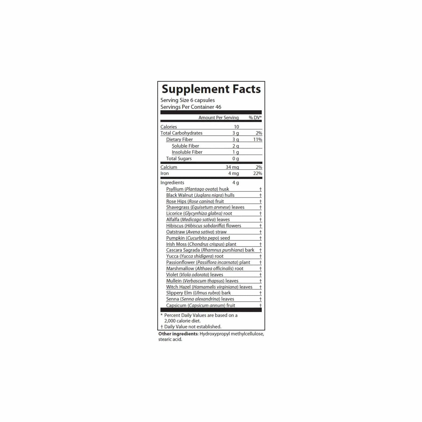 Aim Herbal Fiberblend Vegan Capsules Aim