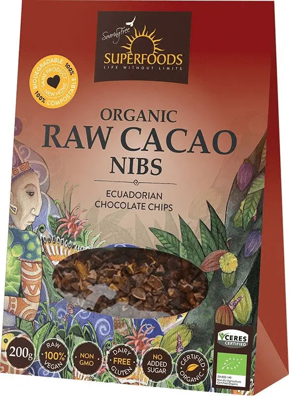 Superfoods Organic Raw Cacao Nibs Superfoods