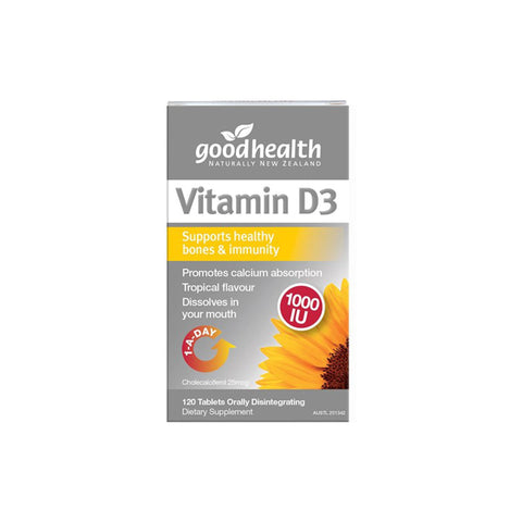 GOOD HEALTH VITAMIN D3 - Good Health Products (Pty) Ltd | Energize Health
